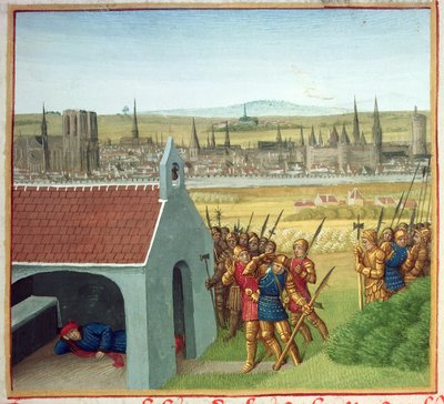 King Clothar II Cannot Bring Back His Son Dagobert I to Paris, from 